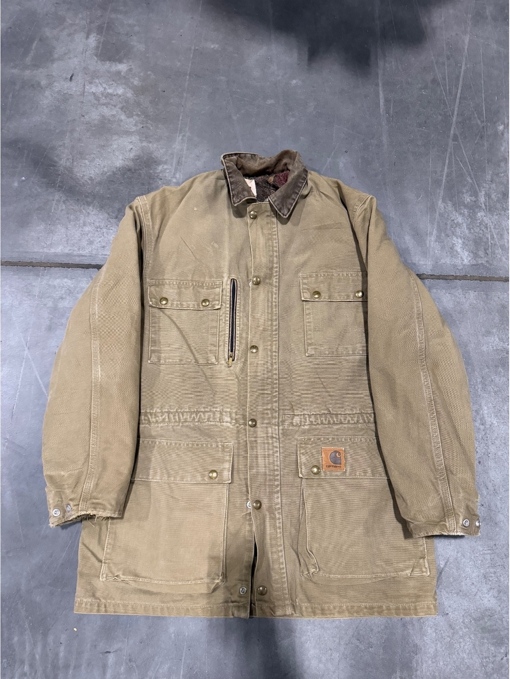 Vintage PB1322 Carhartt Blanket Lined Chore Jacket